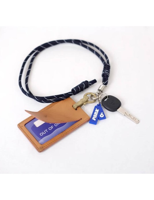 O3PARK original Japanese accessories mountain knot RELX relax lanyard protective cover grapefruit hanging chain halter neck