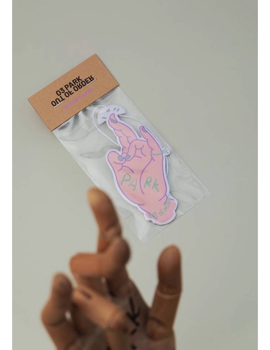 O3PARK original "not big care" fun tag trend car fragrance wardrobe aromatherapy tablets featured pendant