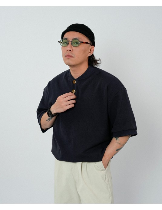 Academic Style Heavyweight Polo Tee
