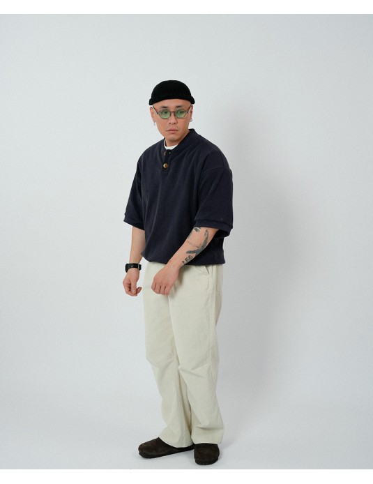 Academic Style Heavyweight Polo Tee