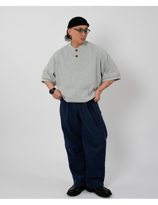 Academic Style Heavyweight Polo Tee