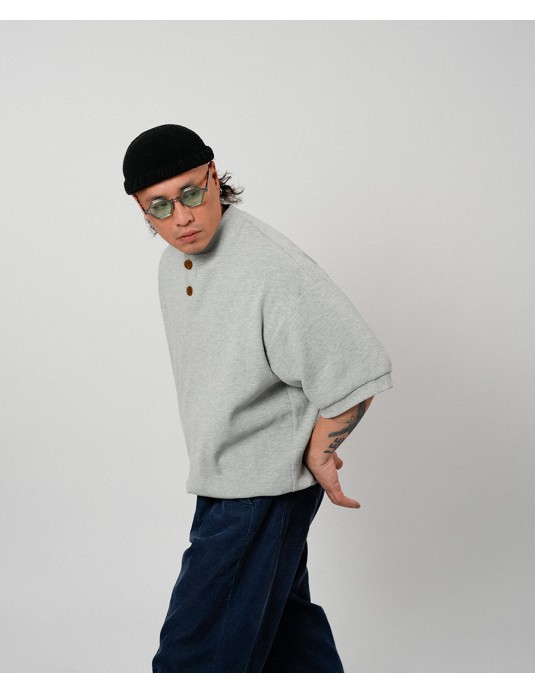Academic Style Heavyweight Polo Tee