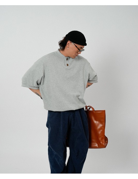 Academic Style Heavyweight Polo Tee
