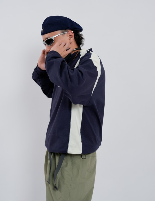 "MOUDIK" Collage Contrastin Coloer LS Tee