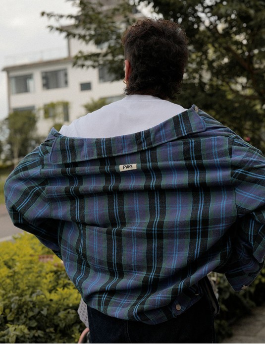 College Cotton Plaid Shirt