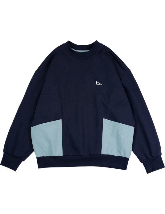Collage Contrastin Coloer sweater