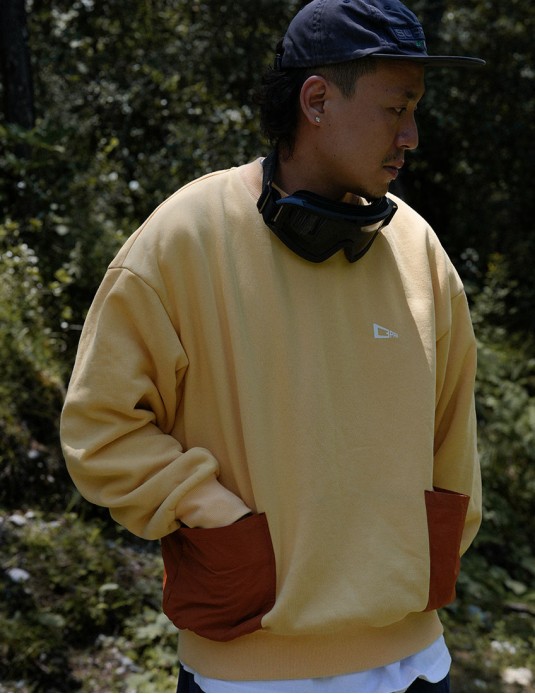 Collage Contrastin Coloer sweater