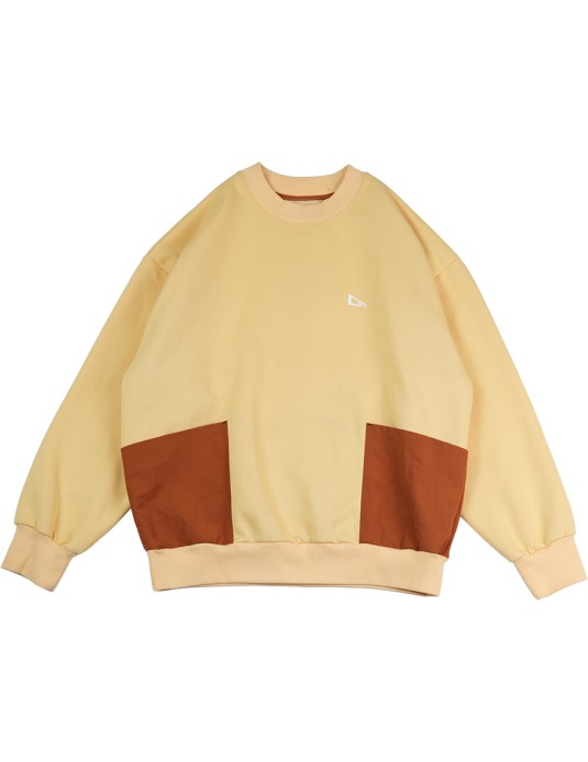 Collage Contrastin Coloer sweater