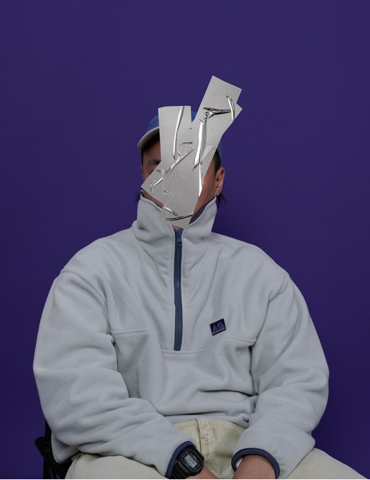Polar Fleece High Neck Sweater