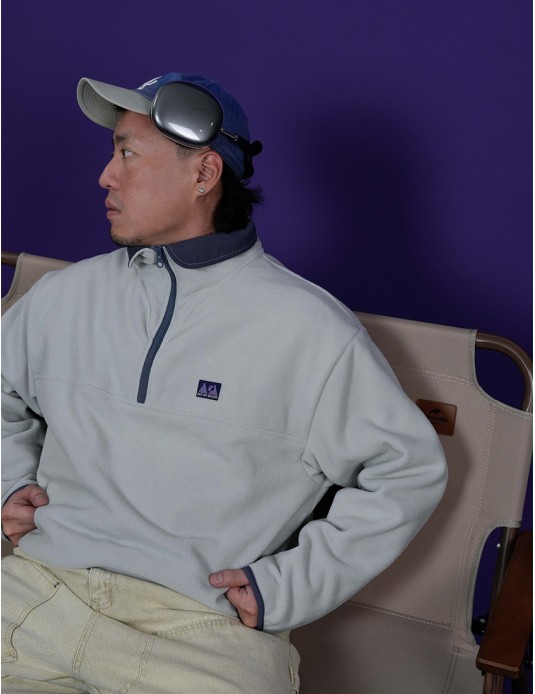 Polar Fleece High Neck Sweater