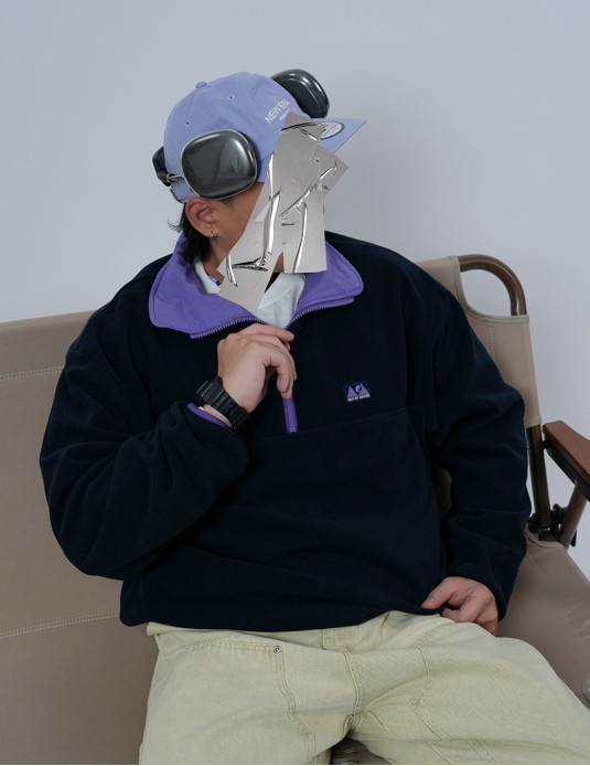 Polar Fleece High Neck Sweater