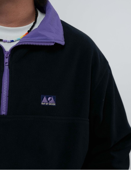 Polar Fleece High Neck Sweater