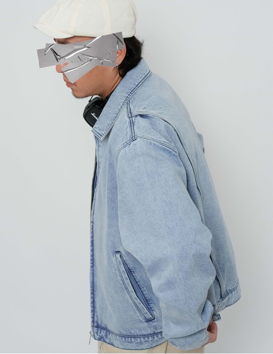 Detroit Cargo Denim Jacket 