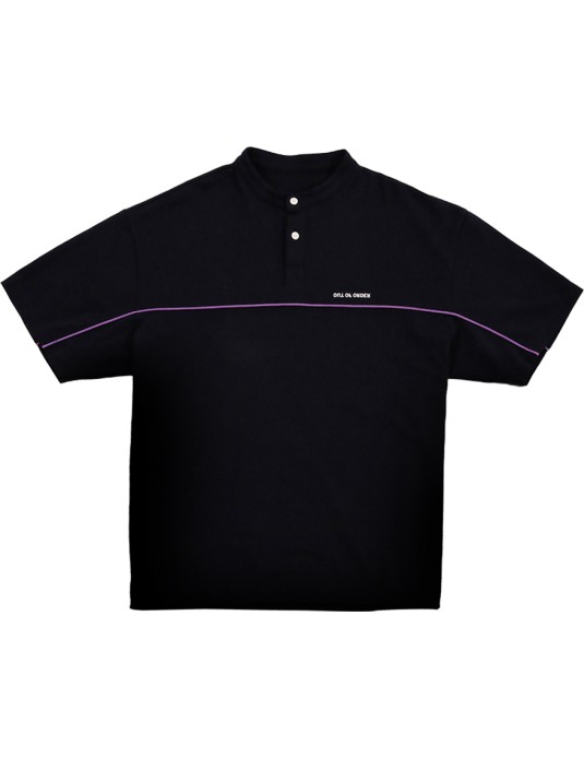 Henley Collar Relaxed Tee