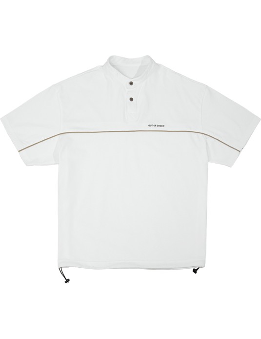Henley Collar Relaxed Tee