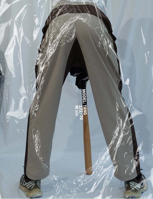 Relaxed Quick-Drying Contrasting Color Pant
